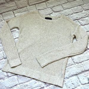 Aeropostale tan sweater excellent
